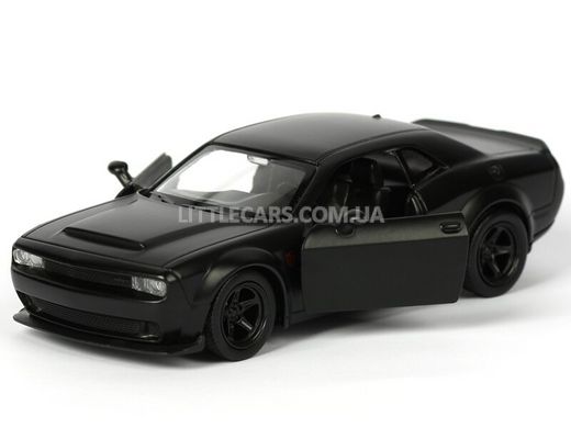 Іграшкова металева машинка RMZ City Dodge Challenger SRT Demon чорний матовий 554040MBL фото