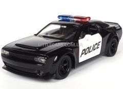 Іграшкова металева машинка RMZ City 554040 Dodge Challenger SRT Demon 1:40 Police 554040P фото