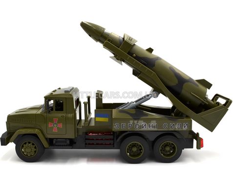 Военная машина КРАЗ ракетный комплекс Автопром 1:16 KR-2202-01 KR-2202-01 фото