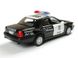 Іграшкова металева машинка Kinsmart Ford Crown Victoria Police Interceptor поліцейский KT5327WBL фото 3