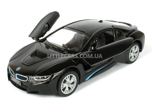 Іграшкова металева машинка Kinsmart BMW i8 чорний KT5379WBL фото