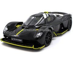 Іграшкова металева машинка Aston Martin Valkyrie 1:24 Автопром 661298 чорний 661298A фото