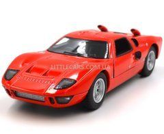 Іграшкова металева машинка Ford GT40 MKII 1966 1:38 Kinsmart KT5427W червоний KT5427WR фото