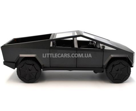 Іграшкова машинка Tesla Cybertruck 1:24 Автопром AP7725 темно-сіра AP7725DG фото