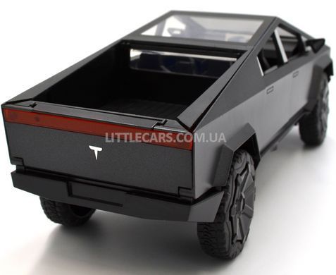 Іграшкова машинка Tesla Cybertruck 1:24 Автопром AP7725 темно-сіра AP7725DG фото