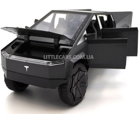 Іграшкова машинка Tesla Cybertruck 1:24 Автопром AP7725 темно-сіра AP7725DG фото
