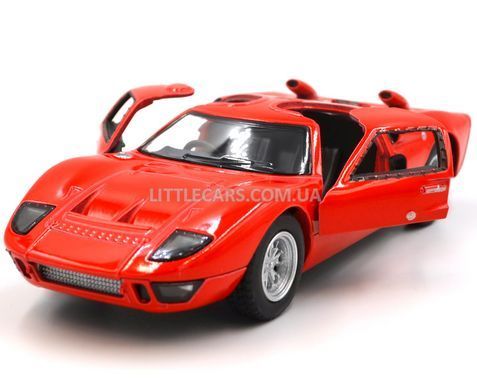 Іграшкова металева машинка Ford GT40 MKII 1966 1:38 Kinsmart KT5427W червоний KT5427WR фото
