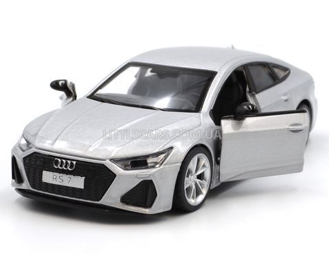 Металева модель машини Audi RS7 Sportback Автопром 68476 1:37 сіра 68476G фото