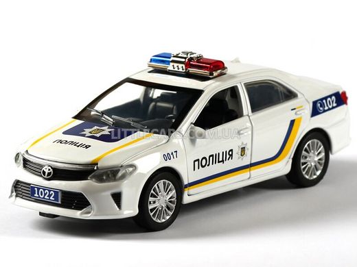 Металлическая модель машины Автопром Toyota Camry Полиция 7844W фото