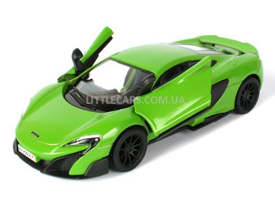 Металлическая модель машины Kinsmart McLaren 675LT зеленый KT5392WGN фото