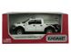 Іграшкова металева машинка Kinsmart Ford F-150 SVT Raptor Super Crew білий KT5365WW фото 4