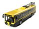 Іграшковий Тролейбус №16 Автопром 6407 жовтий 6407D фото 1
