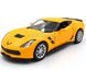 Металлическая модель машины Chevrolet Corvette Grand Sport 1:37 RMZ City 554039 желтый матовый 554039MY фото 1
