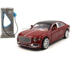 Іграшкова машинка Bentley Flying Spur Hybrid Автопром 68718 1:38 червона 68718R фото