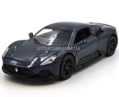 Іграшкова металева машинка Maserati MC20 2021 1:33 Автопром 68734 сіра 68734G фото