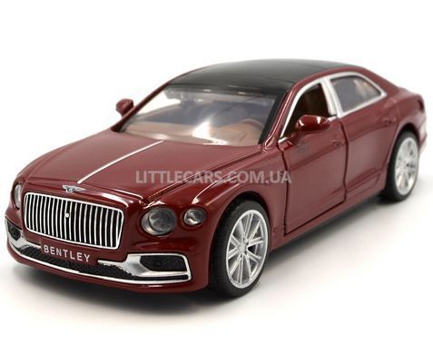 Іграшкова машинка Bentley Flying Spur Hybrid Автопром 68718 1:38 червона 68718R фото