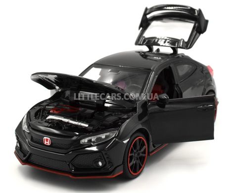Металлическая модель машины Honda Civic Type R 1:30 Автосвіт AP-1811 черная AP-1811BL фото