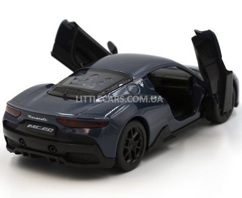Іграшкова металева машинка Maserati MC20 2021 1:33 Автопром 68734 сіра 68734G фото