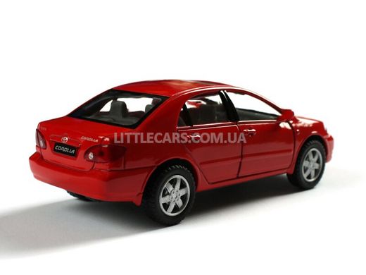 Іграшкова металева машинка Kinsmart Toyota Corolla червона KT5099WR фото