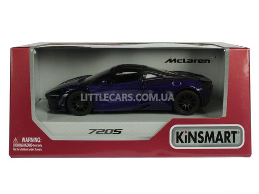 Іграшкова металева машинка Kinsmart McLaren 720 S фіолетовий KT5403WL фото