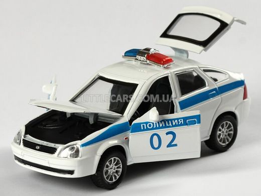 Моделька машины Автосвіт ВАЗ Приора полицейская AS2051W фото