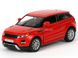 Іграшкова металева машинка RMZ City Land Rover Range Rover Evoque 1:32 червоний матовий 554008AR фото 1