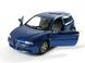 Іграшкова металева машинка Kinsmart Alfa Romeo 147 GTA 2002 синя KT5085WB фото 2