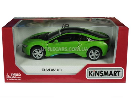 Металлическая модель машины Kinsmart BMW i8 салатовый KT5379WAGN фото