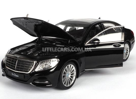 Іграшкова металева машинка Welly Mercedes-Benz S-Class 1:24 (W222) чорний 24051BL фото
