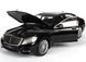 Іграшкова металева машинка Welly Mercedes-Benz S-Class 1:24 (W222) чорний 24051BL фото 2