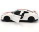 Металева модель машини Nissan GT-R (R35) 50th Anniversary Edition Автопром 68469 1:32 білий 68469W фото 3