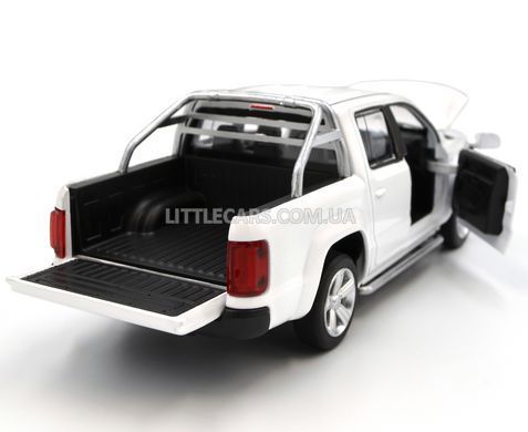Іграшкова машинка Volkswagen Amarok 1:30 Автопром 68365 білий 68365W фото