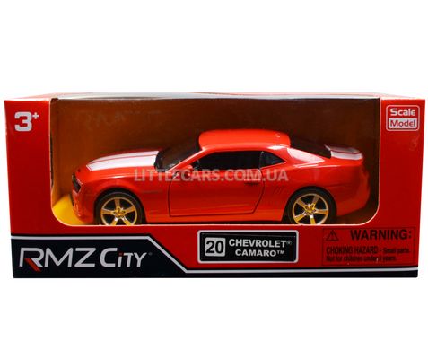 Металлическая модель машины Chevrolet Camaro 2010 1:38 RMZ City 554005 красный 554005R фото