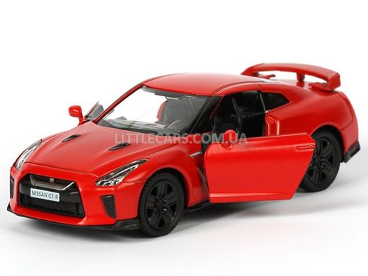 Моделька машины RMZ City Nissan GT-R (R35) 1:38 красный матовый 554033MR фото