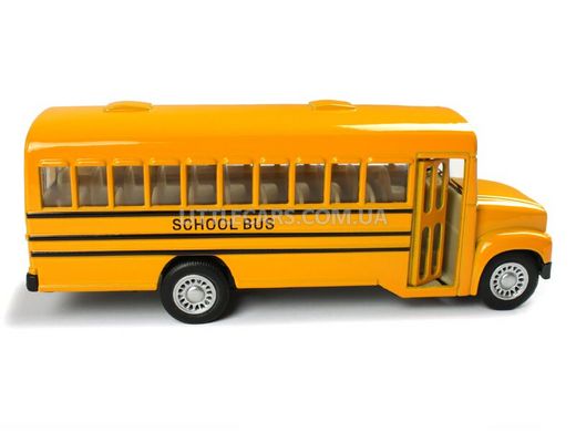 Kinsfun School Bus Школьный автобус желтый KS5107WY фото
