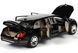 Іграшкова металева машинка Автопром Mercedes-Benz Maybach 1:24 чорний 7686BL фото 3