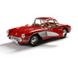 Металлическая модель машины Kinsmart Chevrolet Corvette 1957 красный KT5316WR фото 2