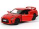 Іграшкова металева машинка RMZ City Nissan GT-R (R35) 1:32 червоний матовий 554033MR фото 2