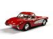 Металлическая модель машины Kinsmart Chevrolet Corvette 1957 красный KT5316WR фото 3