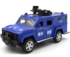 Бронеавтомобіль SWAT Автопром 6623 синій 6623B фото