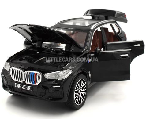 Іграшкова металева машинка BMW X5 (G05) 1:30 Автосвіт AP-1755 чорна AP-1755BL фото