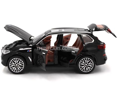 Іграшкова металева машинка BMW X5 (G05) 1:30 Автосвіт AP-1755 чорна AP-1755BL фото