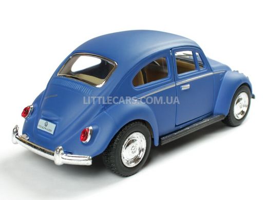 Металлическая модель машины Kinsmart Volkswagen Beetle Classical 1967 синий матовый KT5057WMB фото