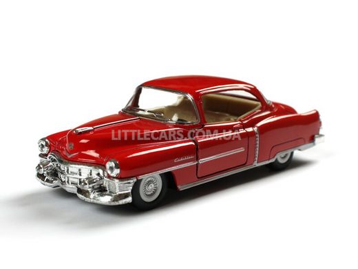 Іграшкова металева машинка Kinsmart Cadillac Series 62 Coupe 1953 червоний KT5339WR фото