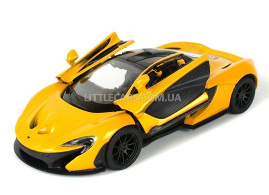 Іграшкова металева машинка Kinsmart McLaren P1 жовтий KT5393WY фото