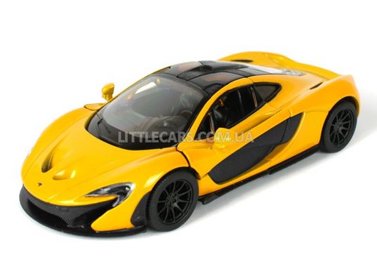 Іграшкова металева машинка Kinsmart McLaren P1 жовтий KT5393WY фото