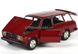 Металлическая модель машины Автопром ВАЗ 2104 1:24 красная 2104R фото 2