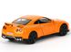 Іграшкова металева машинка RMZ City Nissan GT-R (R35) 1:32 помаранчевий матовий 554033MO фото 3