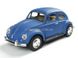 Металлическая модель машины Kinsmart Volkswagen Beetle Classical 1967 синий матовый KT5057WMB фото 1