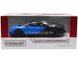 Игрушечная металлическая машинка Bugatti Chiron Super Sport 1:36 Kinsmart KT5423W черно-синяя KT5423WB фото 5